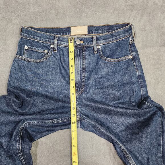 Everlane Original Cheeky Jean Straight High Rise Dark Wash 30 Regular Stretchy - Picture 8 of 10